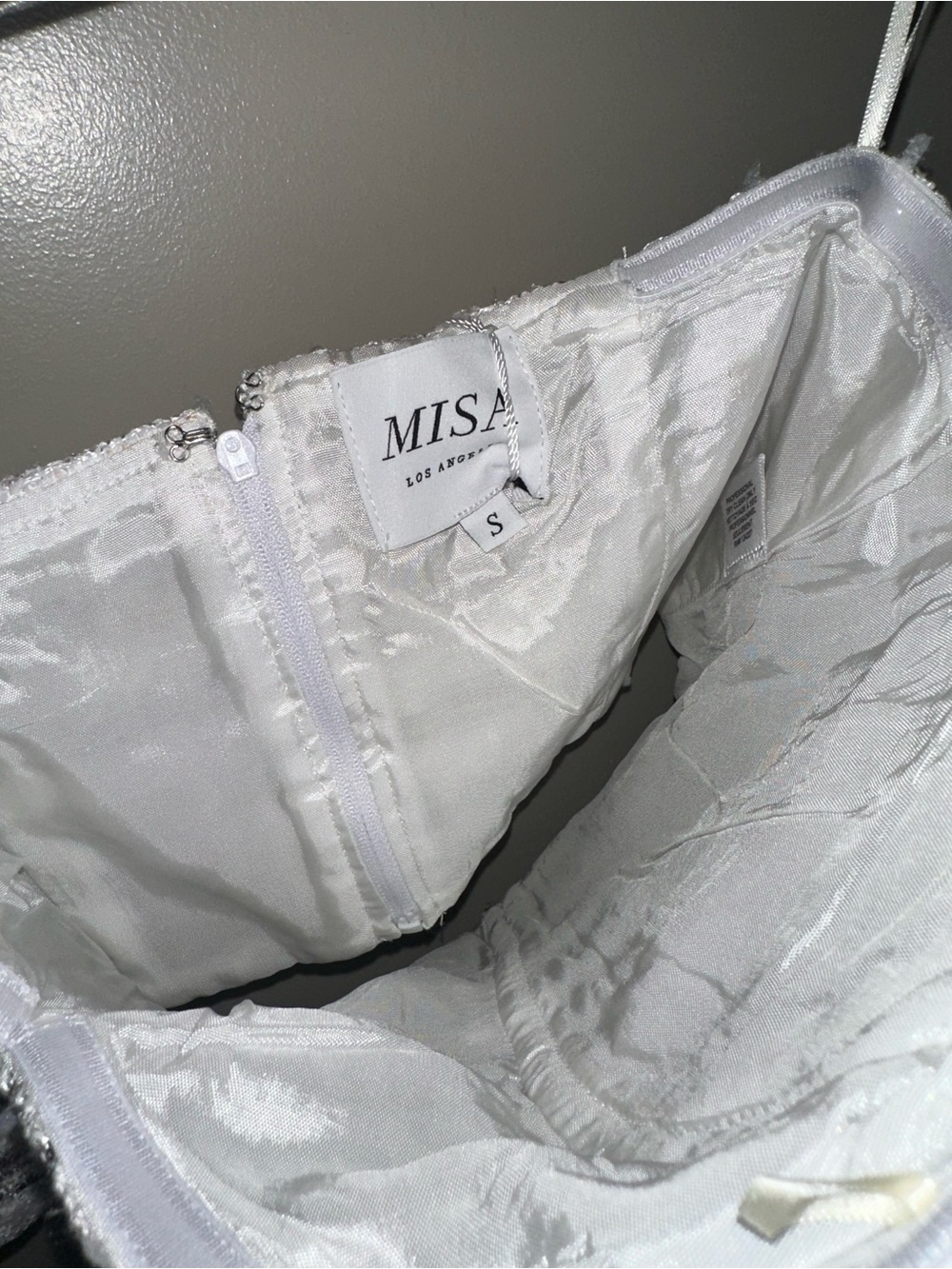 Astor Bustier in Winter White
MISA Los Angeles - Picture 6 of 11